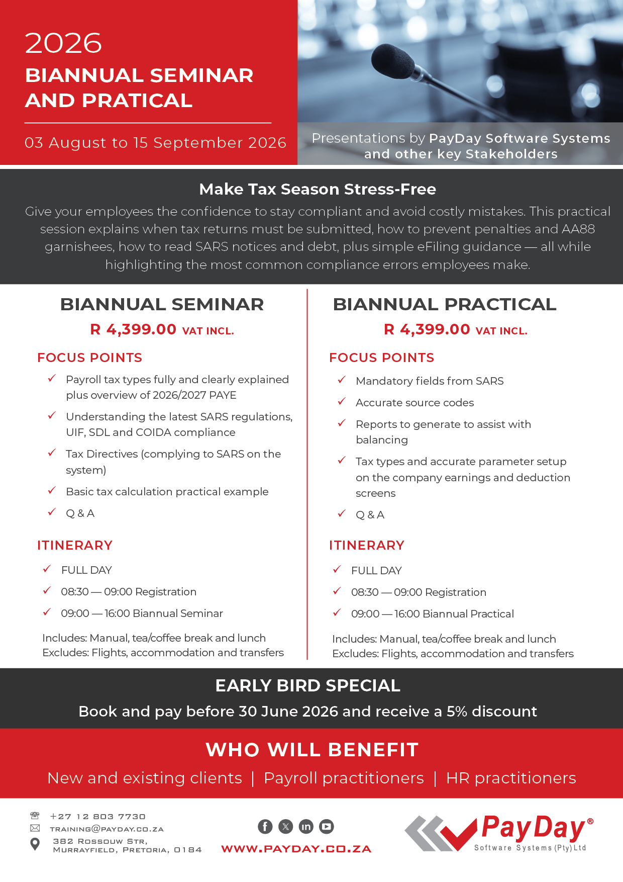 2026 Biannual Seminar and Practical